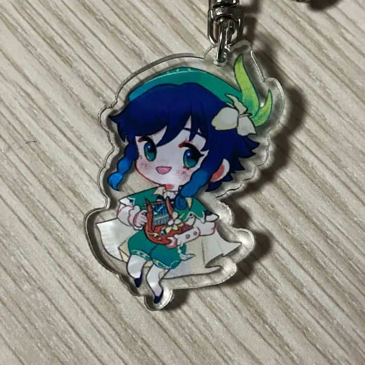 [BUNJANG] Genshin Impact Xiao and Venti Keyring Bundle / 원신 소, 벤티 키링 일괄