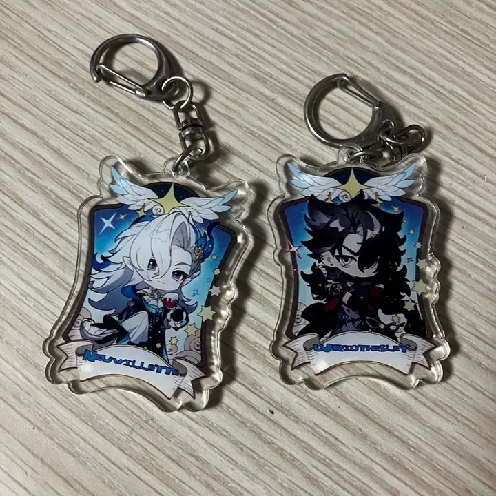 [BUNJANG] Genshin Impact Lyney and Neuvillette Keyring Bundle / 원신 라이오슬리, 느비예트 키링 일괄