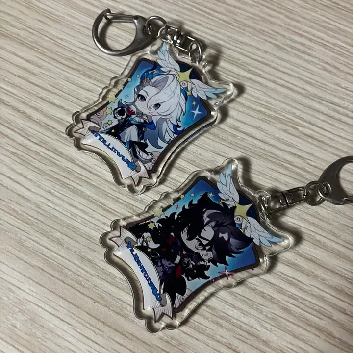 [BUNJANG] Genshin Impact Lyney and Neuvillette Keyring Bundle / 원신 라이오슬리, 느비예트 키링 일괄