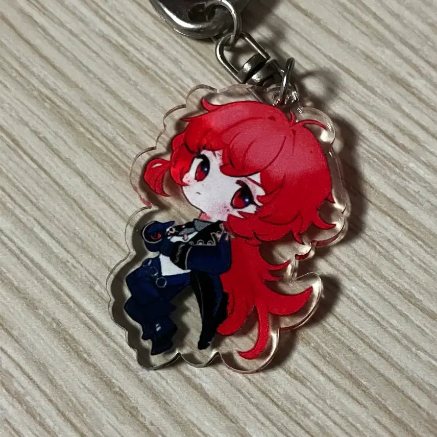 [BUNJANG] Genshin Impact Diluc and Kaeya Keyring Bundle / 원신 다이루크, 케이아 키링 일괄