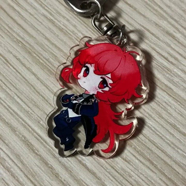 [BUNJANG] Genshin Impact Diluc and Kaeya Keyring Bundle / 원신 다이루크, 케이아 키링 일괄