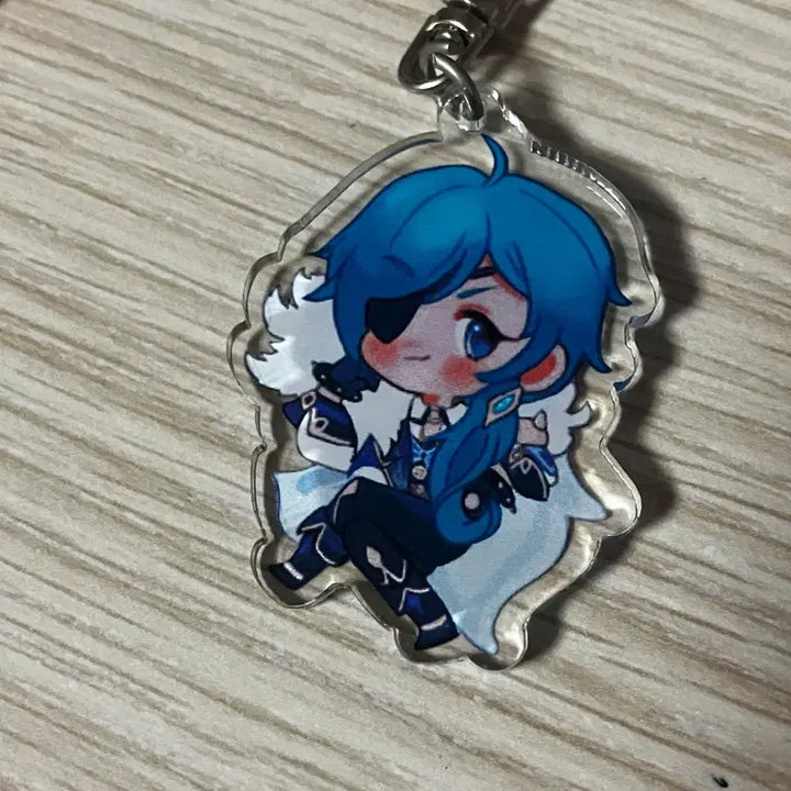 [BUNJANG] Genshin Impact Diluc and Kaeya Keyring Bundle / 원신 다이루크, 케이아 키링 일괄