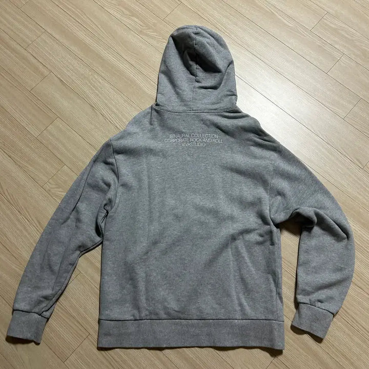[BUNJANG] VIVASTUDIO Binoral Hoodie Melange Gray (L) / 비바스튜디오 바이노럴 후드 IA [멜란지 그레이] (L)