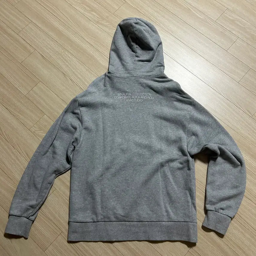 [BUNJANG] VIVASTUDIO Binoral Hoodie Melange Gray (L) / 비바스튜디오 바이노럴 후드 IA [멜란지 그레이] (L)