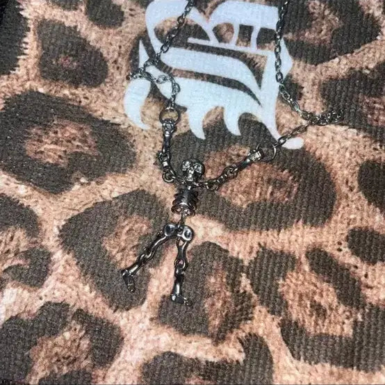 [BUNJANG] Y2K Skull Vintage Necklace / 해골 스컬 y2k skull 빈티지 목걸이