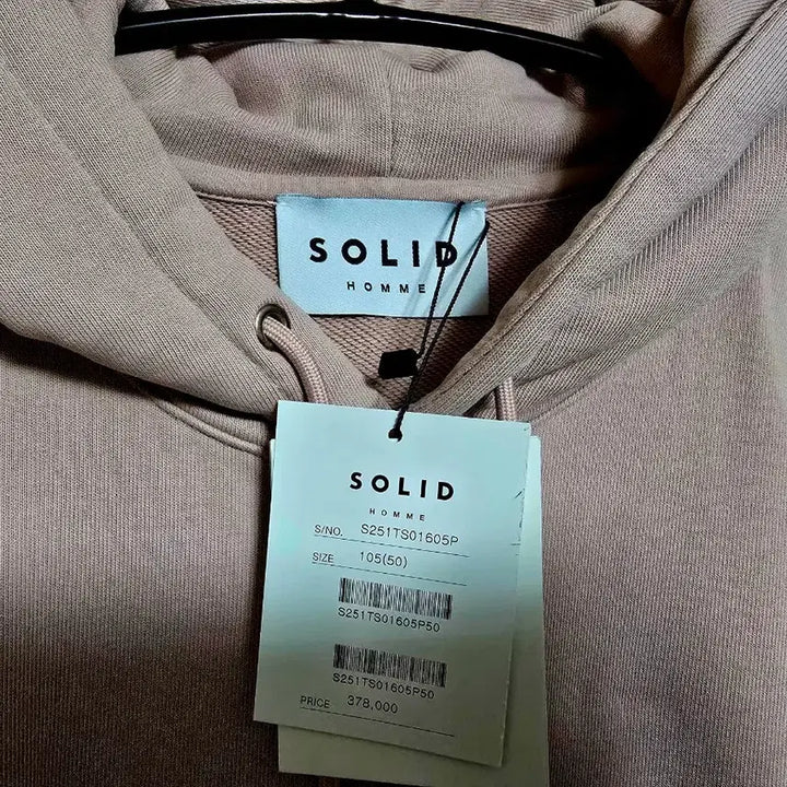 [BUNJANG] Solid Homme Strawberry Milk Hoodie / [솔리드옴므][50] 25ss 딸기우유 후드