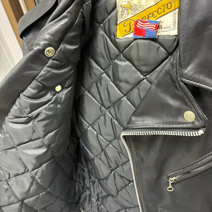 [BUNJANG] Short Perfecto Leather Jacket / 쇼트 퍼펙토 (36사이즈)