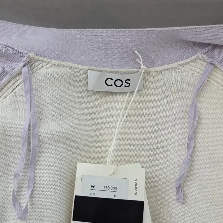 [SOLD OUT] (새상품) [COS] 컬러블록 레이어드 V넥 코튼 가디건 | 00062