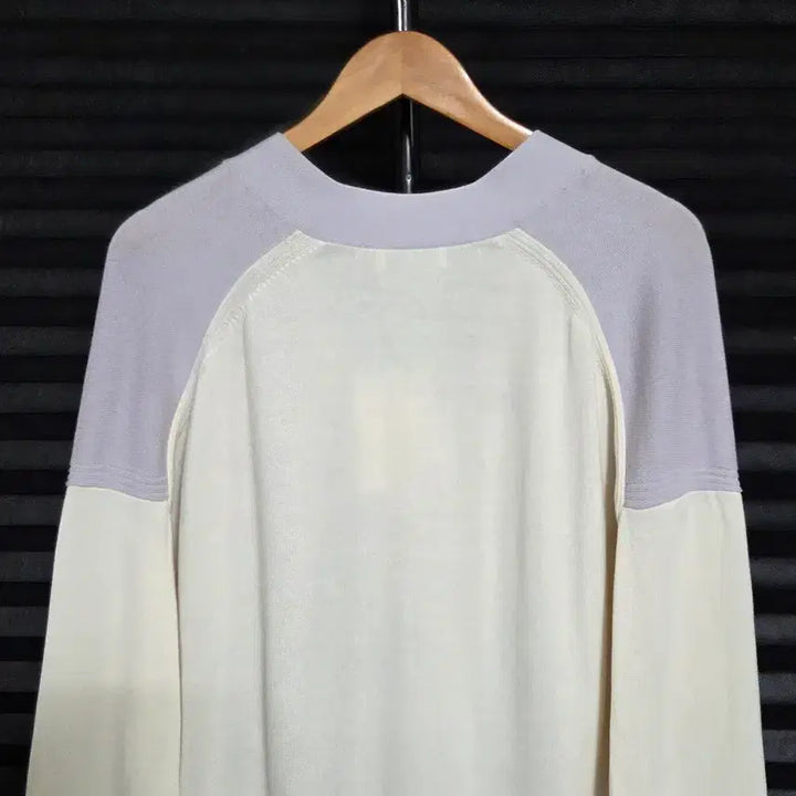 [SOLD OUT] (새상품) [COS] 컬러블록 레이어드 V넥 코튼 가디건 | 00062