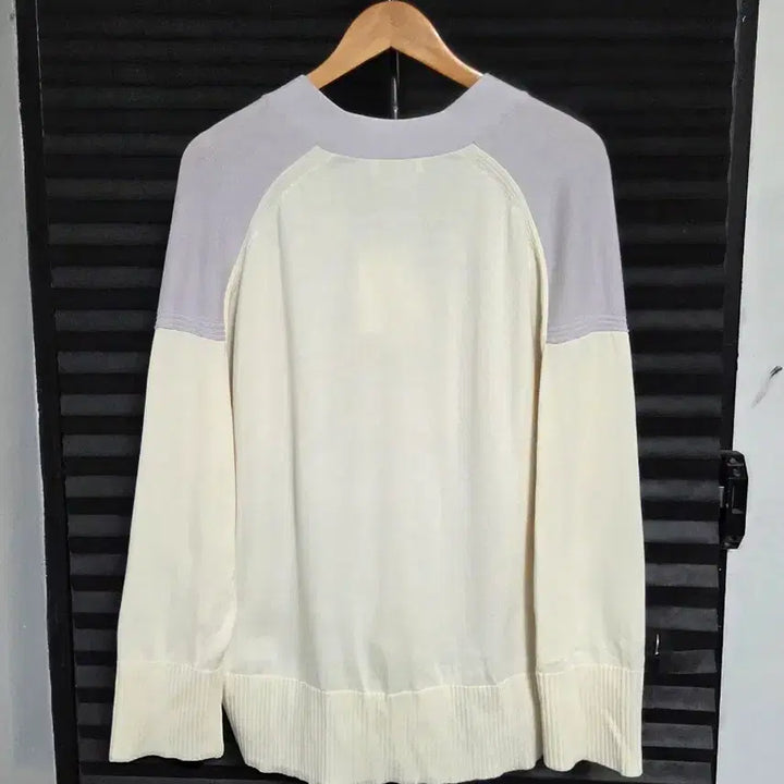 [SOLD OUT] (새상품) [COS] 컬러블록 레이어드 V넥 코튼 가디건 | 00062
