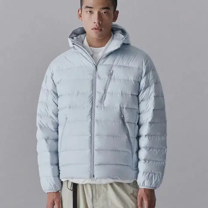 [BUNJANG] Musinsa City Leisure Cloudie Blue Jacket / [M] 무신사 시티 레저 클라우디 블루