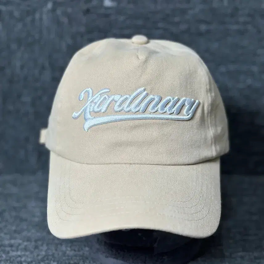 [BUNJANG] XORDINARY Beige Ball Cap / XORDINARY 볼캡 베이지