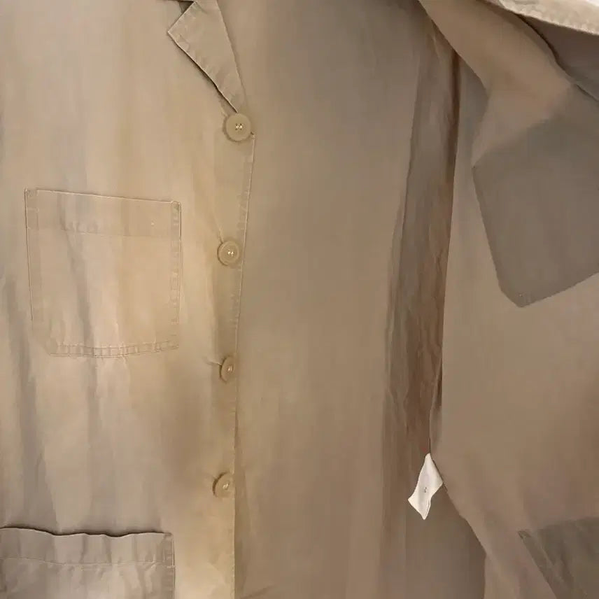 [BUNJANG] Kashikashi Verger Bis Shirt Beige Size M / 케이시케이시 Verger bis shirt 베이지 M사이즈