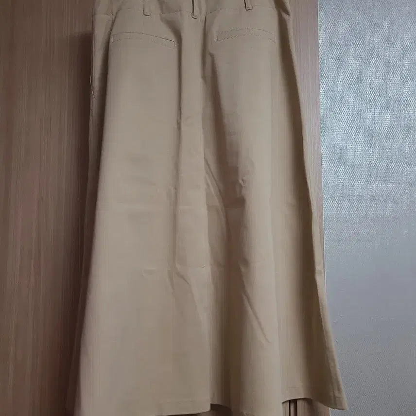 [BUNJANG] Beanpole Ladies Chino Volume Skirt Beige / 빈폴레이디스 치노 볼륨 스커트 베이지