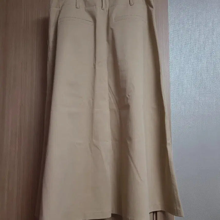 [BUNJANG] Beanpole Ladies Chino Volume Skirt Beige / 빈폴레이디스 치노 볼륨 스커트 베이지
