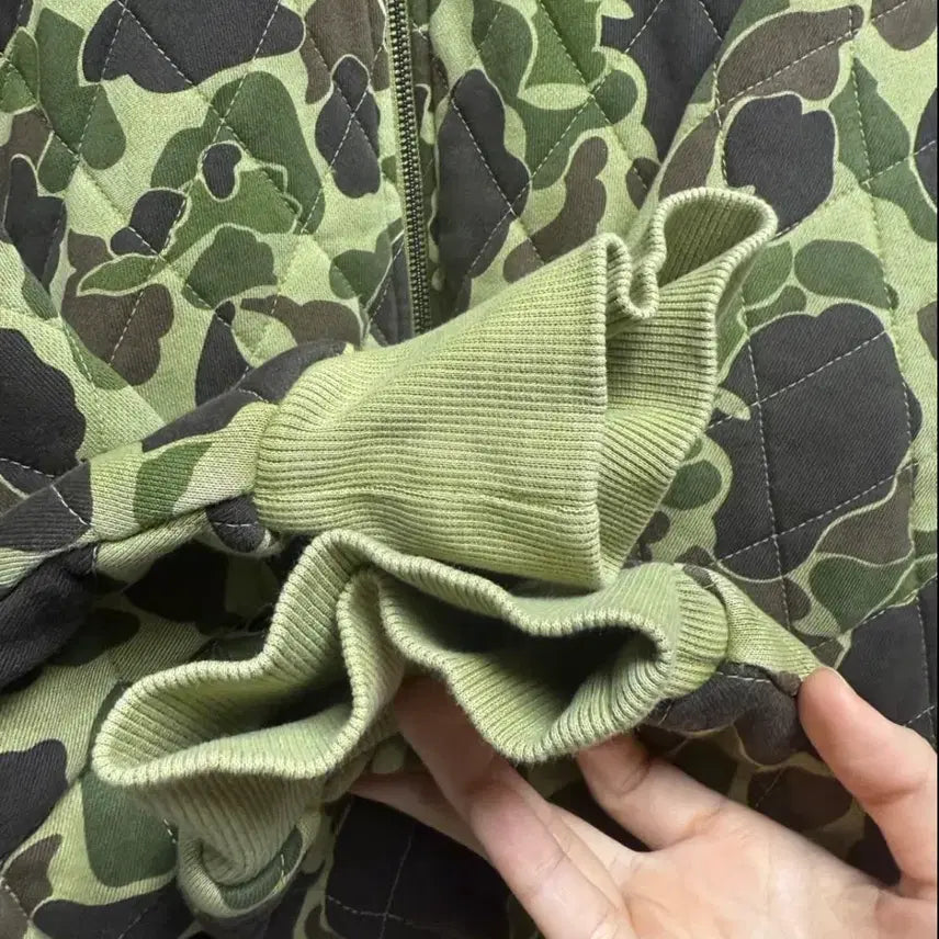 [BUNJANG] Carhartt WIP Vista Quilted Sweat Jacket Camo / 칼하트윕 비스타 퀼티드 스웻자켓 카모