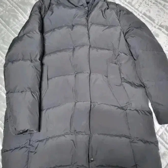 [BUNJANG] CoinCore Khaki Gray Oversized Hooded Padded Jumper / 코인코즈 카키빛그레이 오버핏 후드 패딩 점퍼