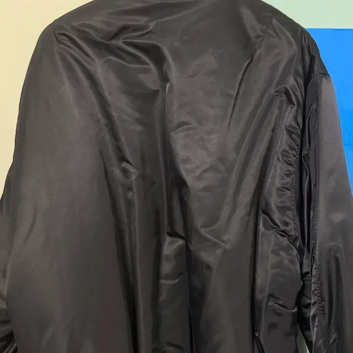 [BUNJANG] ETCE Reversible Oversized Bomber MA-1 Jacket - Black / [L] ETCE 리버시블 오버사이즈 봄버 ma-1 자켓 블랙