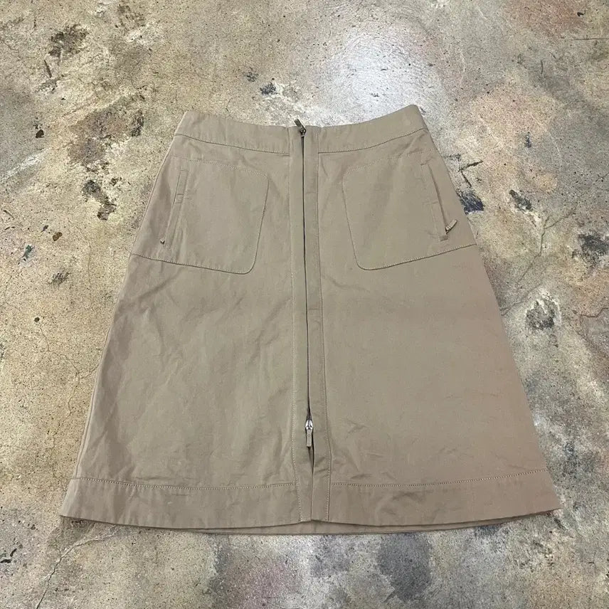 [BUNJANG] Burberry Beige Skirt / [정품] 버버리 베이지 스커트 치마
