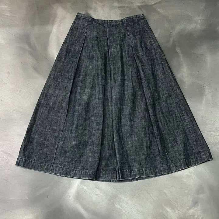 [BUNJANG] Journal Standard Pleated Denim Skirt / 저널스탠다드 플리츠 데님 스커트 y15804
