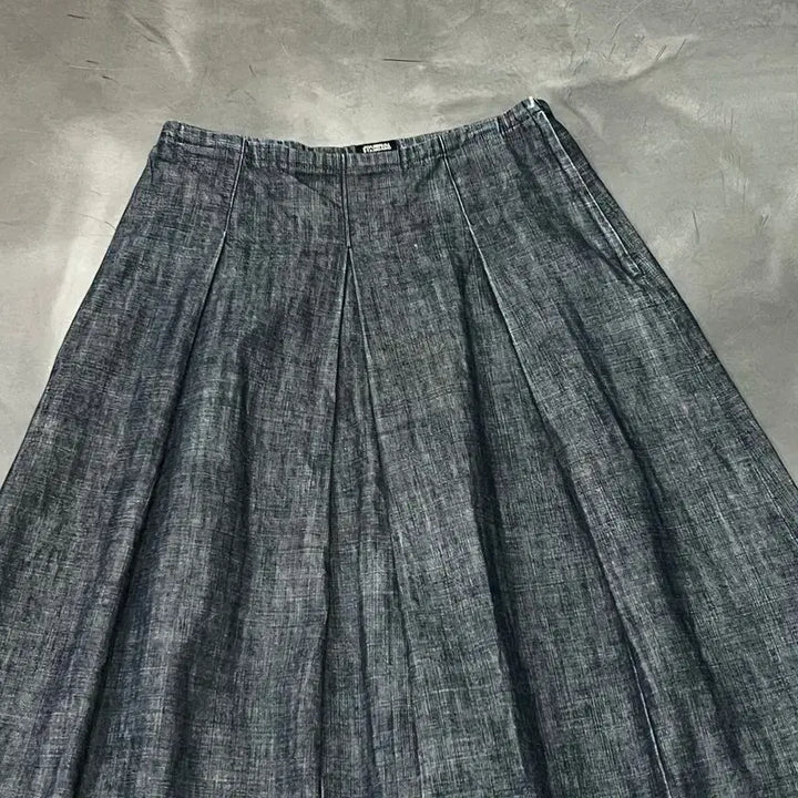 [BUNJANG] Journal Standard Pleated Denim Skirt / 저널스탠다드 플리츠 데님 스커트 y15804