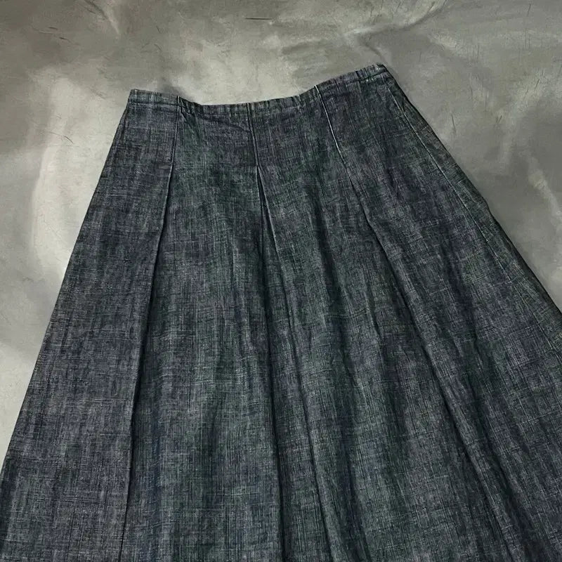 [BUNJANG] Journal Standard Pleated Denim Skirt / 저널스탠다드 플리츠 데님 스커트 y15804