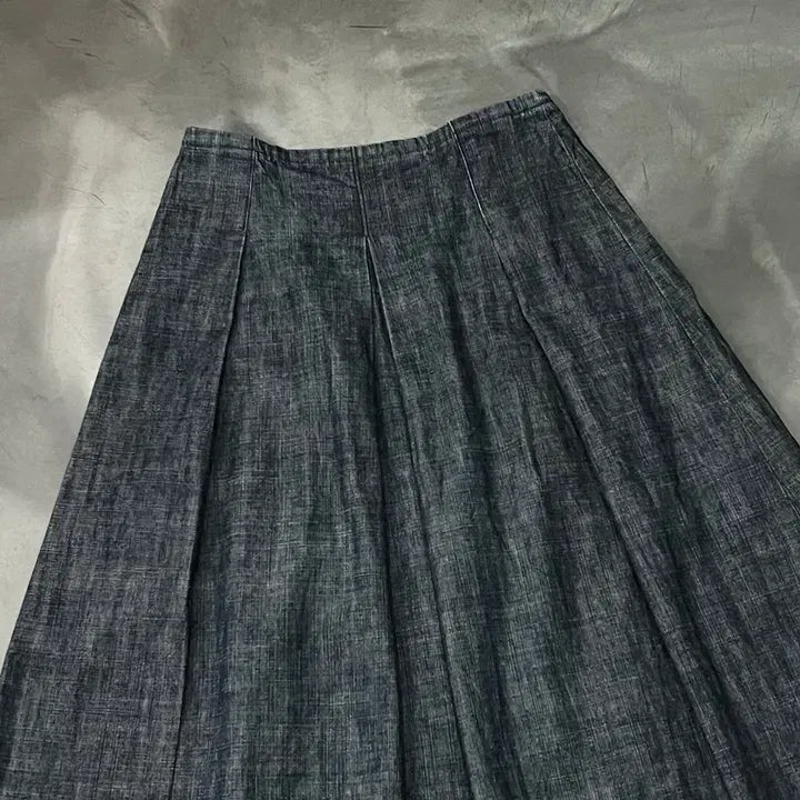 [BUNJANG] Journal Standard Pleated Denim Skirt / 저널스탠다드 플리츠 데님 스커트 y15804