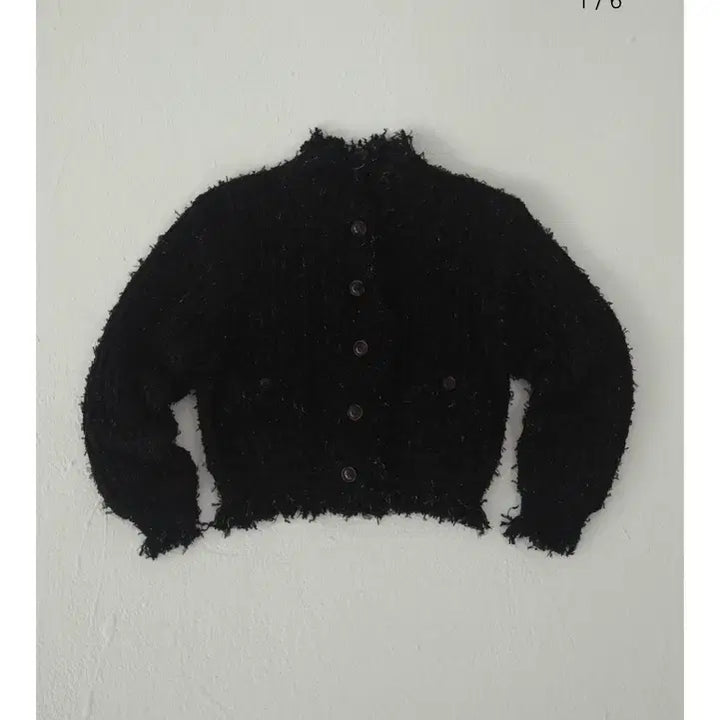 [BUNJANG] Fletta Black Tweed Puppy Jacket / fletta 플레따 블랙 트위드 퍼피 자켓