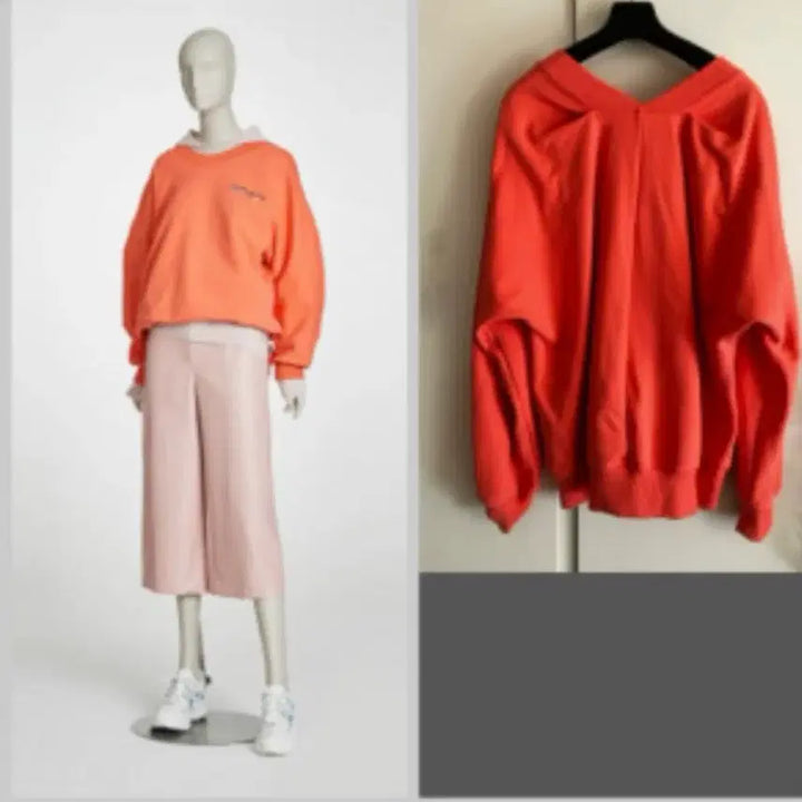 [SOLD OUT] 시스템 백포인트 오버핏 맨투맨F