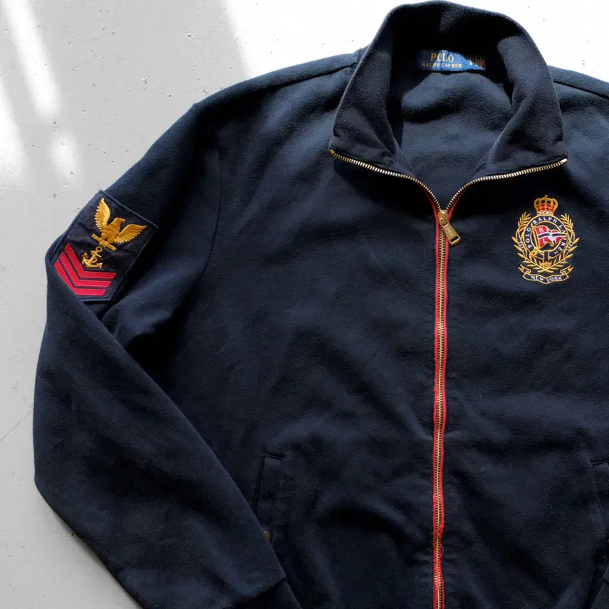 [BUNJANG] Polo Ralph Lauren Knit Jacket / 폴로 와펜 니트 자켓