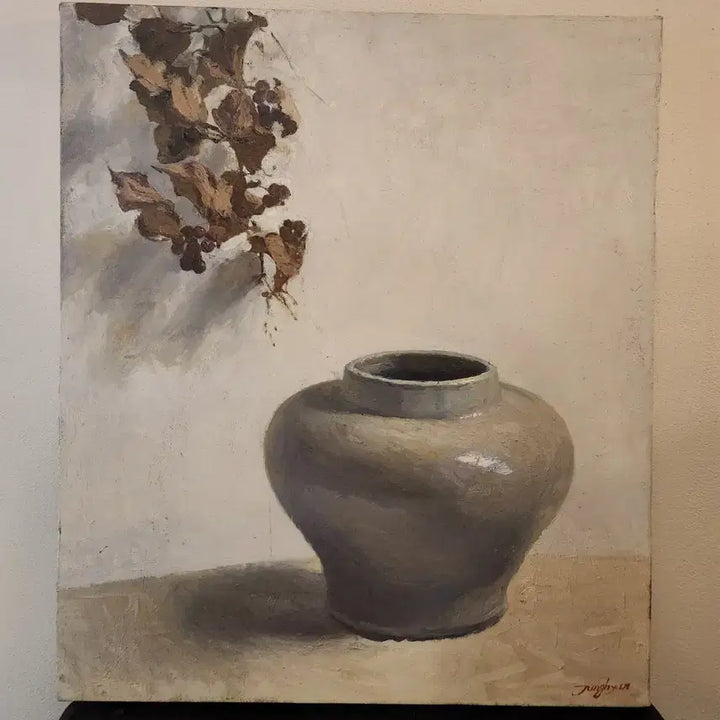 [BUNJANG] Autumn Still Life Oil Painting / "백충과가을의 잔상" 정물유화