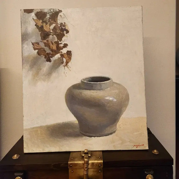 [BUNJANG] Autumn Still Life Oil Painting / "백충과가을의 잔상" 정물유화
