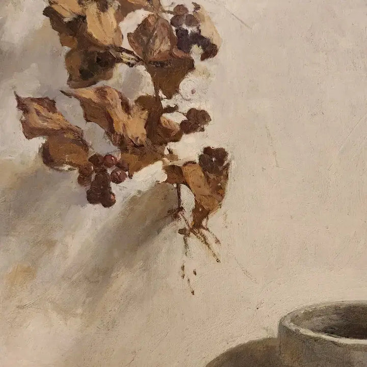 [BUNJANG] Autumn Still Life Oil Painting / "백충과가을의 잔상" 정물유화