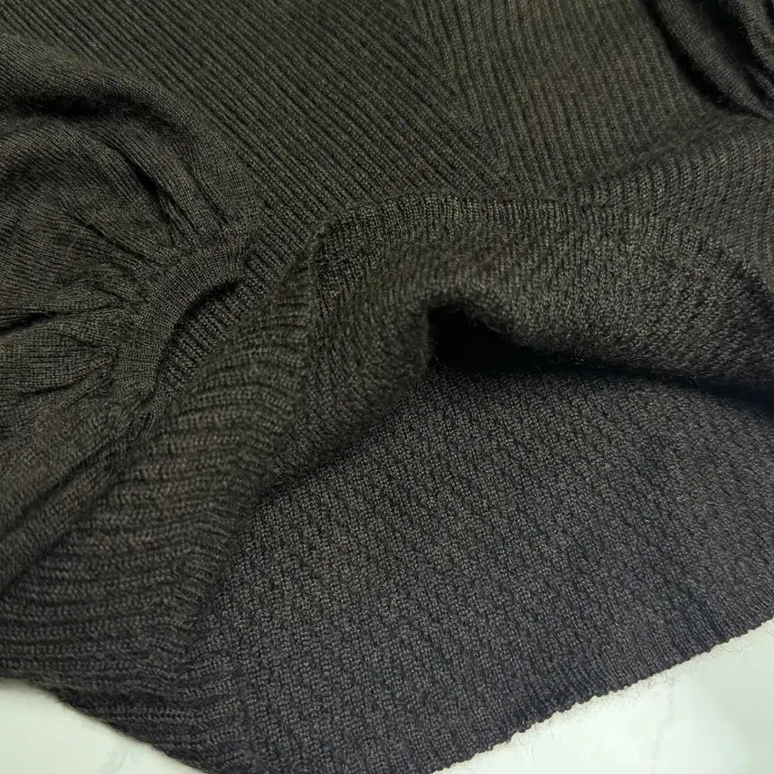 [BUNJANG] Hermès V-Neck Knit Sweater Brown / 급처 정품 에르메스 브이넥 니트 브라운