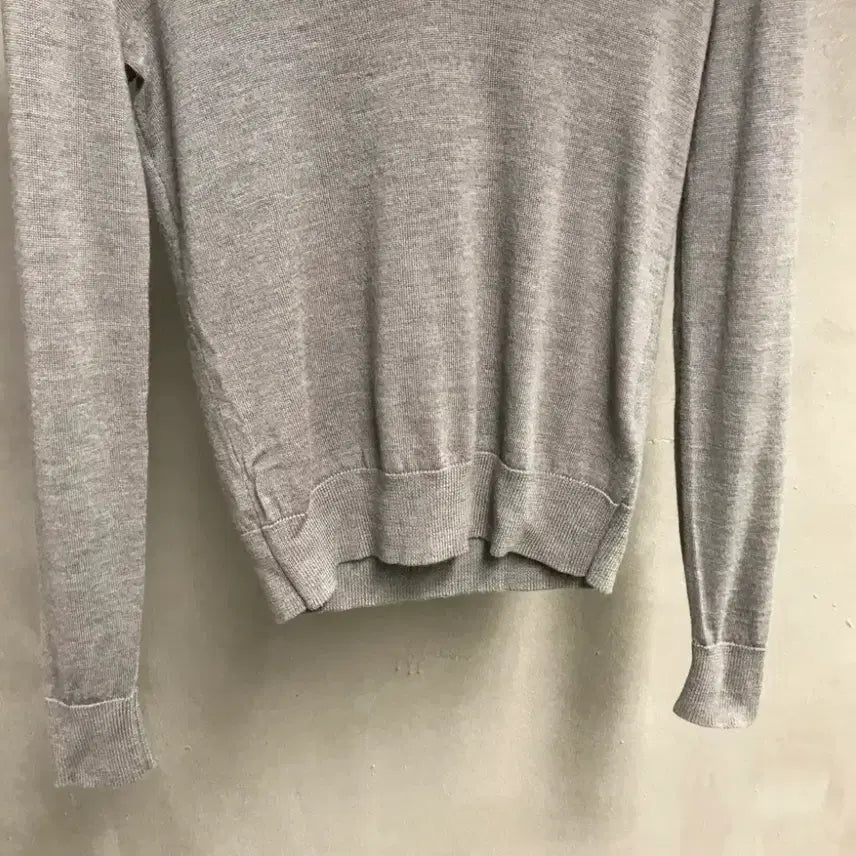 [BUNJANG] Polo Ralph Lauren V-Neck Knit Gray Women&