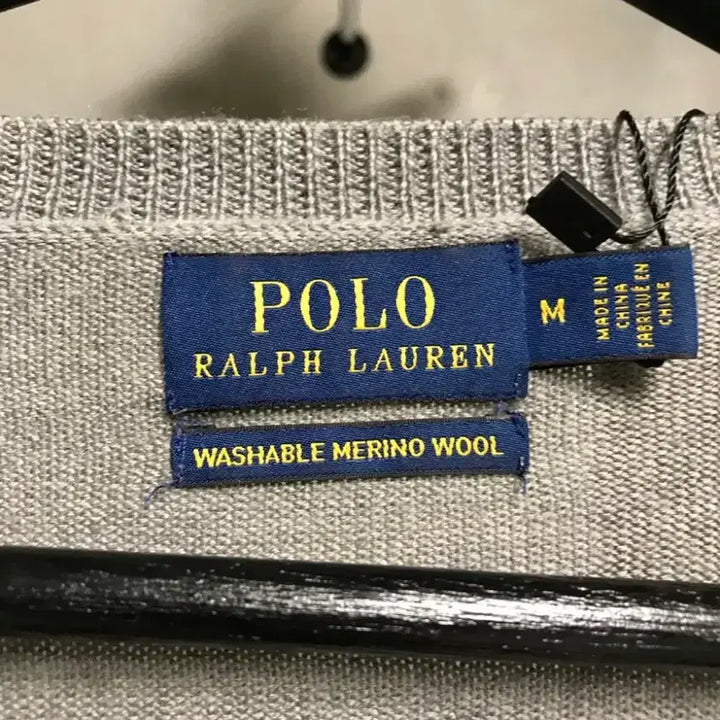 [BUNJANG] Polo Ralph Lauren V-Neck Knit Gray Women&
