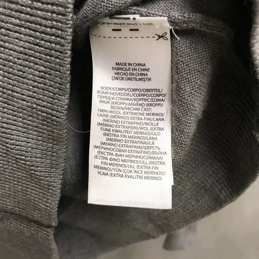 [BUNJANG] Polo Ralph Lauren V-Neck Knit Gray Women&