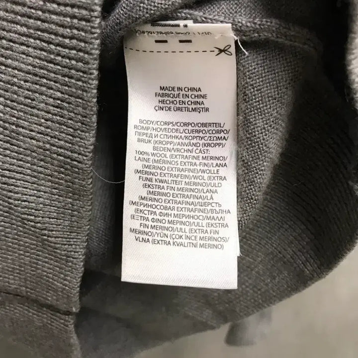 [BUNJANG] Polo Ralph Lauren V-Neck Knit Gray Women&