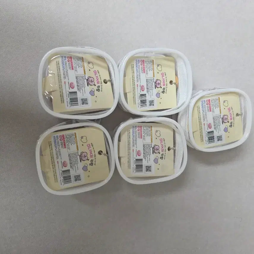 [BUNJANG] Kancho Miniature Keychain Set (5 Types) / 정품)칸쵸 미니어쳐 키링 새상품 5종