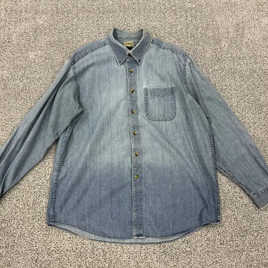 [BUNJANG] L.L.Bean 90s Denim Shirt / 엘엘빈 90s 데님셔츠