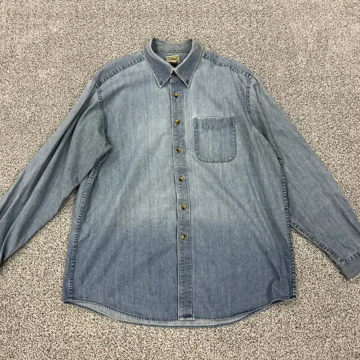 [BUNJANG] L.L.Bean 90s Denim Shirt / 엘엘빈 90s 데님셔츠