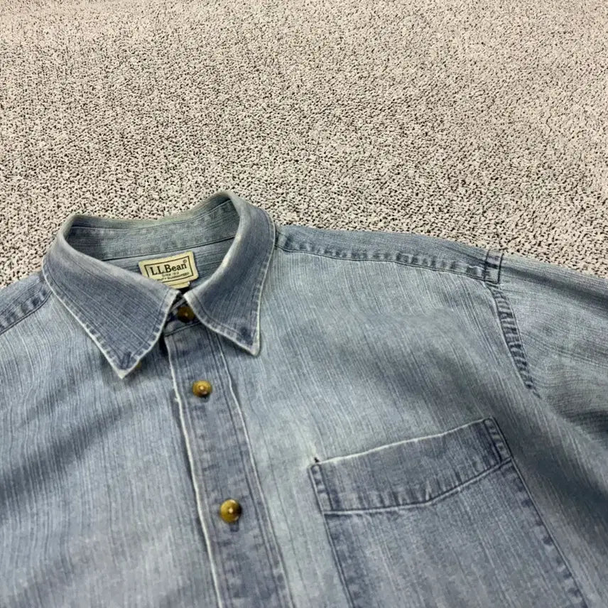 [BUNJANG] L.L.Bean 90s Denim Shirt / 엘엘빈 90s 데님셔츠