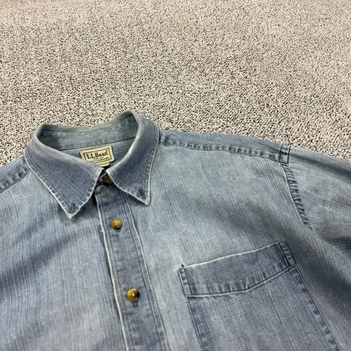 [BUNJANG] L.L.Bean 90s Denim Shirt / 엘엘빈 90s 데님셔츠