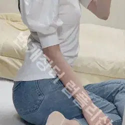 [BUNJANG] Short Puff Sleeve T-shirt / 퍼프 숏 슬리브 티셔츠 Free (착샷O)