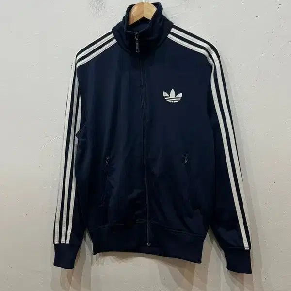[BUNJANG] Adidas Firebird Track Top Navy Jersey / 아디다스 파이어버드 트랙탑 져지 네이비