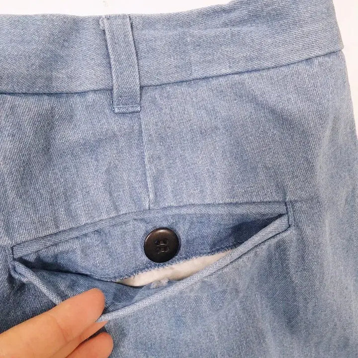 [BUNJANG] Behavior Denim Chino Pants / 비헤비어 데님 치노팬츠