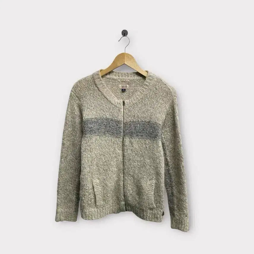 [BUNJANG] Tommy Hilfiger Denim Bocal Knit Cardigan M / 타미힐피거 데님 보카시 니트 가디건 M