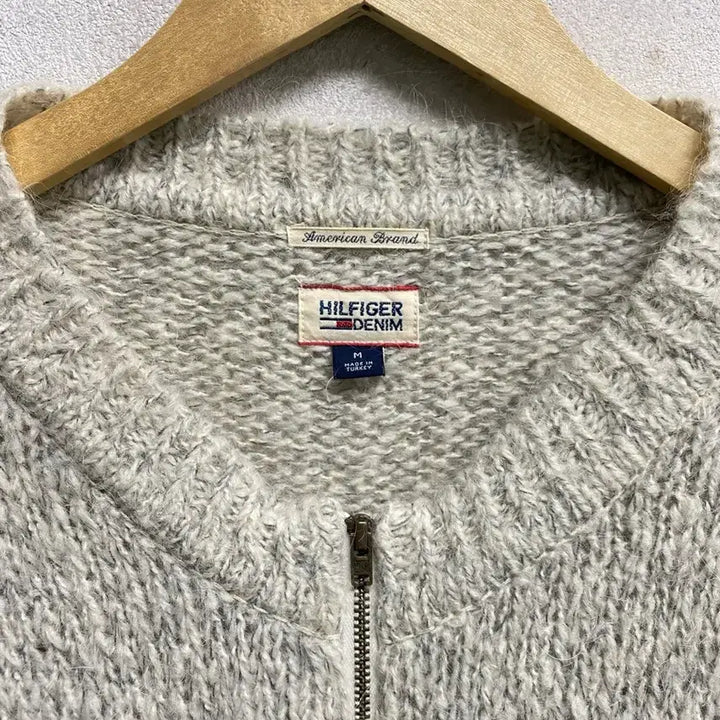 [BUNJANG] Tommy Hilfiger Denim Bocal Knit Cardigan M / 타미힐피거 데님 보카시 니트 가디건 M