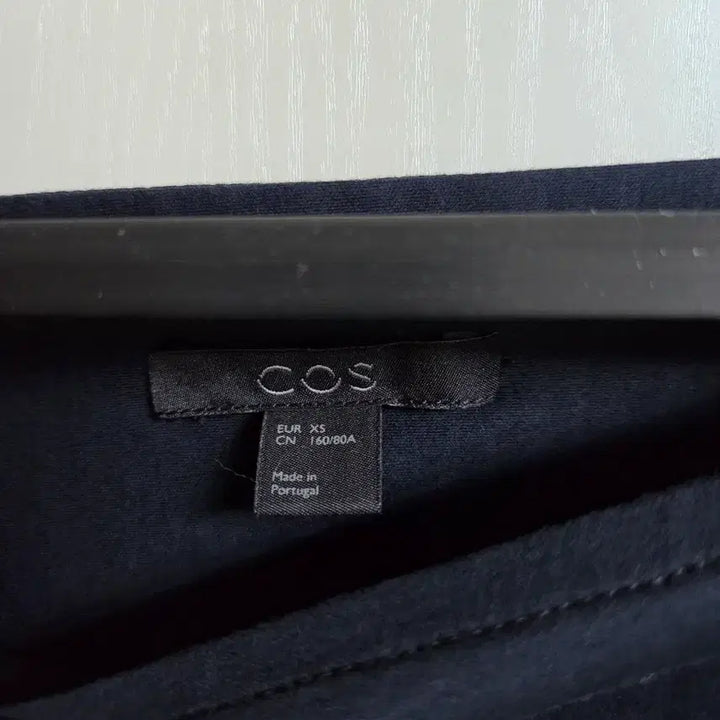 [BUNJANG] COS Black Cotton Long Dress / cos  코스 검정색 면 롱 원피스 반팔