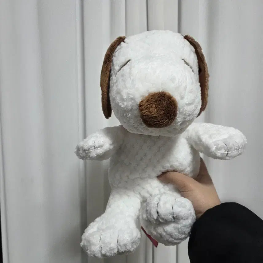 [BUNJANG] Snoopy Vintage Plush Figure / 캐릭터 굿즈 고전 만화 인형 피규어 빈티지 토이 스누피 강아지 부들 갈색